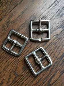 Walsall Saddlery Hardware Corp hebillas ecuestres de níquel sólido hechas en Inglaterra - Imagen 1 de 4