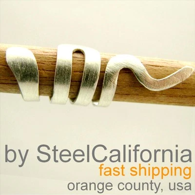 Brazalete oreja serpiente, pendiente cartílago oreja plata de ley 925, plata o negro Foto 1 de 4