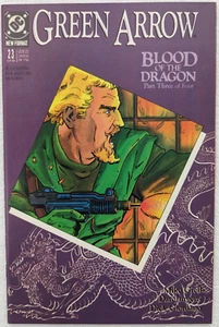 Green Arrow Vol 2 #23; DC Comics SEP 1989; Blood of the Dragon Part 3 Kia - Picture 1 of 10
