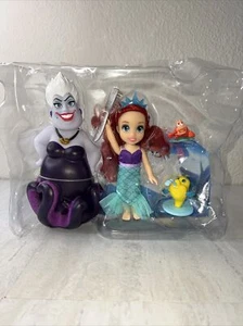 Disney Princess - Little Mermaid Ariel & Ursula Petite - NEW Without Packaging - Imagen 1 de 9