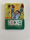 ??????Topps 1990 1991 Nhl Hockey Trading Cards Sealed Wax Pack & Bubble Gum???