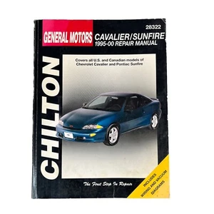 Chilton 28322 GM General Motors Cavalier/Sunfire 1995-2000 Repair Manual #28322 - Picture 1 of 8