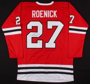 Jeremy Roenick Signed Chicago Blackhawks Jersey (Beckett COA) - Picture 1 of 3