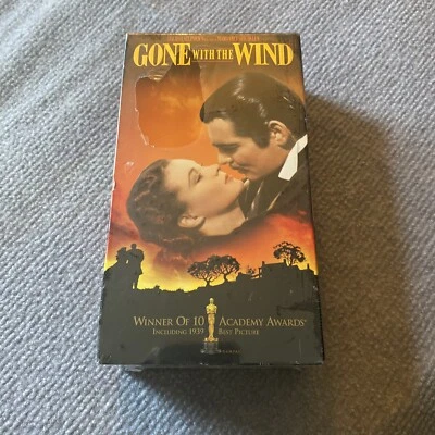 NEW VHS Gone With The Wind Set 1998 Clark Gable Classic Civil War Story SEALED - Image 1 of 4