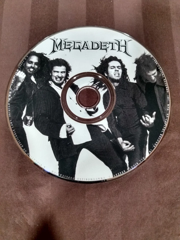 Megadeth~Youthanasia~CD~1994~D 106272 DISC ONLY - Image 1 of 1
