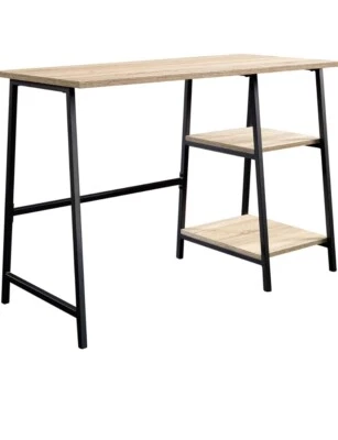 Sauder North Avenue Desk, Charter Oak finish, L: 41.50" x W: 18.50" x H: 28.03" - Image 1 of 4