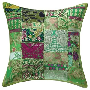 New Home Decor Patchwork Vintage 50 x 50 cm Pillow Cover Case Cushion Room - Picture 1 of 5