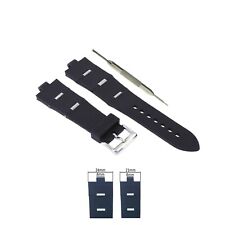 WBco 24-21-26 mm Fits For Bvlgari Diagono Rubber Silicone Watch Band Strap 