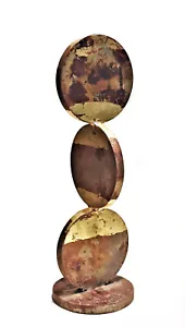 An American Contemporary Anodized & Gold Painted Iron Sculpture, XXI Century - Picture 1 of 8