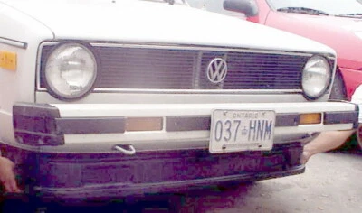 1975-1984 Volkswagen Rabbit Showcars Fiberglass Front Air Dam - Image 1 of 4