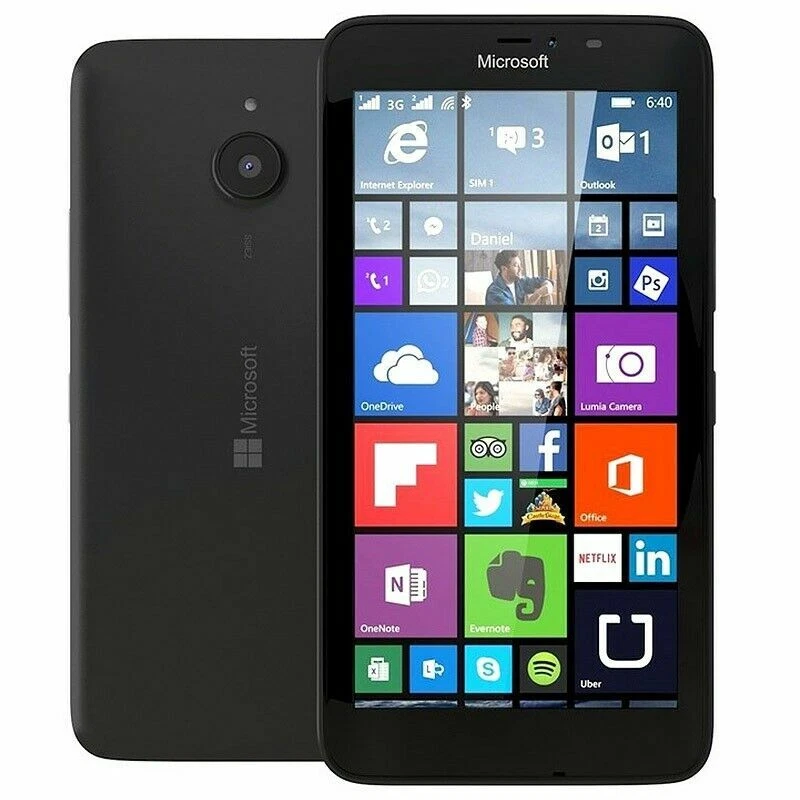 Microsoft Lumia 640 - 8GB - White/BLACK (Unlocked) Smartphone Excellent  - Image 1 of 1