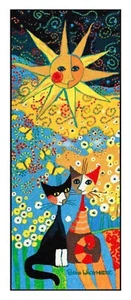 Fußmatte Fußabtreter Matte Rosina Wachtmeister La Dolce Vita 75x190 cm - Bild 1 von 9
