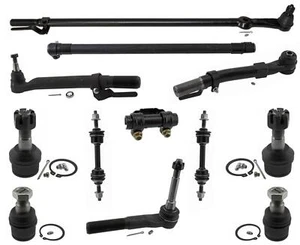 Outer Tie Rod Ends Drag Link Fits Ford F250 Super Duty 4 Wheel Drive 11-2016 - Picture 1 of 7