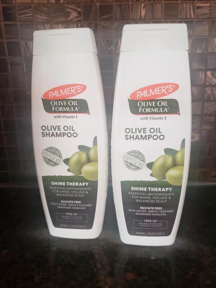 Palmer's Olive Oil Formula Shampoo w/Vitamin E Shiney 13.5 fl. -LOT OF 2--P7 - Image 1 of 1