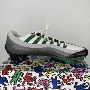 NIKE VAPOR EDGE SPEED 360 FOOTBALL CLEATS SIZE 12 WHITE/PINE GREEN DV0780-004 - Picture 1 of 16