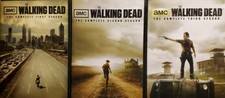 The Walking Dead  - AMC Series - SEASONS 1 2 3 DVD, Like NEW - S2 still sealed