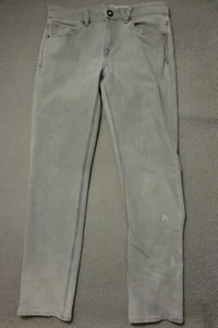 VOLCOM Jeans Pants Men's Size 32 Gray Solver Modern Straight* - Picture 1 of 15