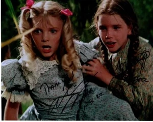 ALISON ARNGRIM und MELISSA GILBERT signiertes 8x10 LHOTP Foto mit Hologramm Echtheitszertifikat - Bild 1 von 2
