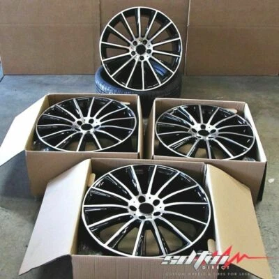 19x8.5 Wheels For Mercedes GLC300 GLC350 GLC250 GLC220 19" 5x112 Rims Set 4 - Image 1 of 4
