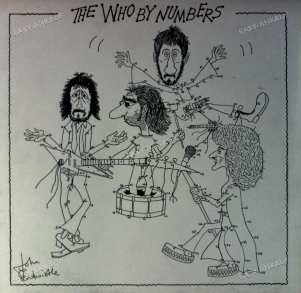 The Who - The Who By Numbers NL LP 1975 (VG+/VG) Numbered . - Image 1 of 1