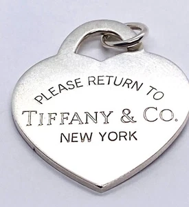Please Return To Tiffany Jumbo Herz Sterling Silber 925 LESEN! - Bild 1 von 8