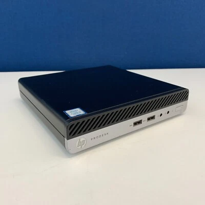HP ProDesk 400 G5 Mini PC, Intel i5-9500T, 16GB RAM, 128GB SSD, Windows 11 Pro - Image 1 of 4