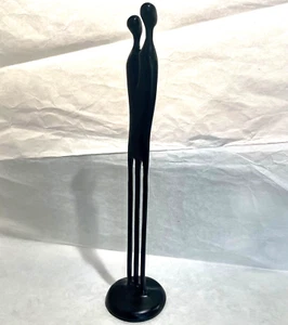 Vintage LOUISE HEDERSTROM Ikea Bronze Sculpture of Man & Woman by Designer - Picture 1 of 9