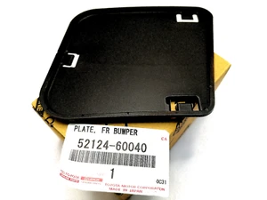 FOR TOYOTA LAND CRUISER 120 02-09 GENUINE 5212460040 PLATE FR BUMPER OEM LEFT SI - Picture 1 of 3