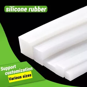 Junta de goma de silicona sólida listones cuadrados sellado barra cuadrada junta de goma - Imagen 1 de 7