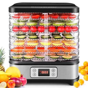 8 Etage Dörrautomat Dörrgerät Dehydrator Obsttrockner Jerky Früchte Dörrapparat - Bild 1 von 11