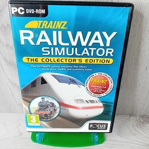 TRAINZ RAILWAY SIMULATOR COLLECTORS EDITION PC DVD ROM GAME - RARE RETRO GAMING - Picture 1 of 3