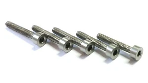 5 x Titanium Grade 5 Schrauben / Screws DIN ISO 14580 M2 x 12 - Picture 1 of 1