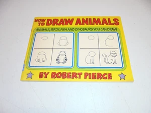 Vintage 1980 How To Draw Animals Taschenbuch Wochenleser - Bild 1 von 6