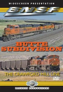 BNSF's Butte Subdivision The Crawford Hill Line DVD or BLURAY Railway Prods - Picture 1 of 3