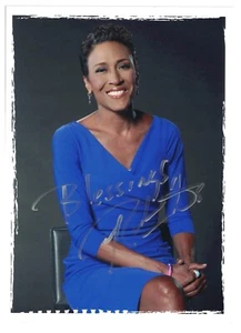 Robin Roberts Signed Autographed 5 x 7 Photo Broadcaster ESPN GMA B - Picture 1 of 1