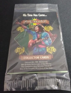 The Bob Marley Legend Promo 2 Card Sealed Vintage Island Vibes 1995 50th Anniversary - Bild 1 von 7