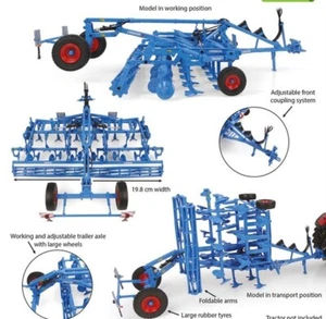 Lemken Smaragd 9/600K blue Universal Hobbies 6290 1:32 - Picture 1 of 1