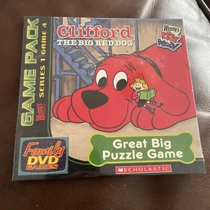 Wendy's Clifford the Big Red Dog Great Big Puzzle Game Pack DVD NEW - Picture 1 of 2