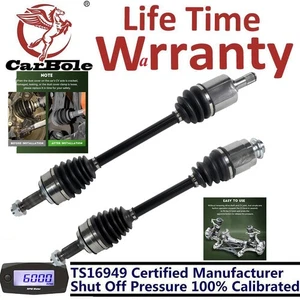 Pair Front CV Axle Shaft For Acura TSX 2008-2014 Honda Accord 2014 Civic 2.4L l4 - Picture 1 of 15