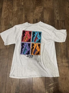 Vintage out of hands graphic shirt Chicago jazz Andy Warhol XL - Picture 1 of 10
