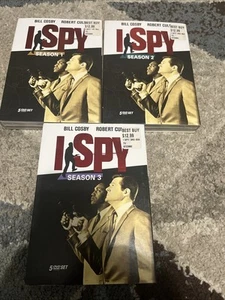 I Spy Seasons 1-3 DVD Bundle Bill Cosby Robert Cull Slip Covers Retro TV Show - Picture 1 of 10