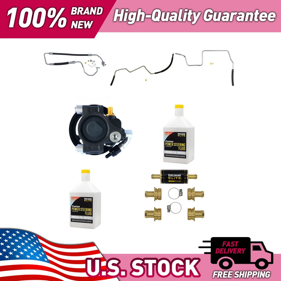 Kit de bomba y mangueras de dirección asistida para Ford Expedition 2003 4,6 L V8 Foto 1 de 1