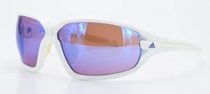 Adidas Evil Eye Evo PRO S Sunglasses a194 00 6052 Oval Wrap Lst White Blue - Imagen 1 de 9