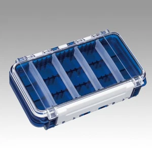 Meiho WG Waterproof Parts Case (175 x 50 x 43 mm) Clear Blue (4253) - Bild 1 von 6