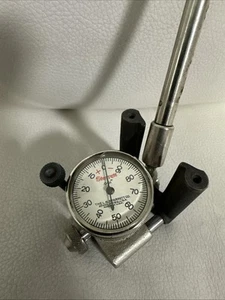 Starrett Dial Indicator Range, 0-100, .001" Grads micrometer gauge with tubes - Picture 1 of 11