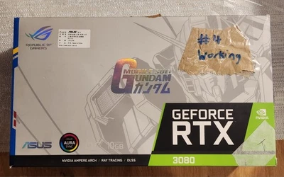 Limited Edition ASUS GUNDAM RTX 3080 10GB GRAPHICS CARD (GPU) - Image 1 of 4