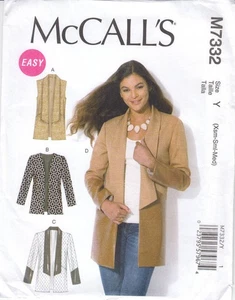 Chaleco y chaquetas Misses 7332 Easy McCall's patrón de costura - Imagen 1 de 1