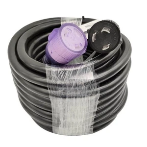 Parkworld 50 Fuß 10/3 30 Amp NEMA L6-30 Verlängerungskabel NEMA L6-30P auf L6-30R - Bild 1 von 3