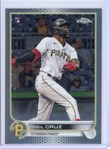 2022 Topps Chrome Oneil Cruz Base Rookie Card!! Pittsburgh Pirates!! - Picture 1 of 2
