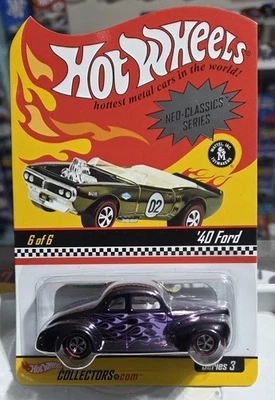 Ford #05859/10500 Hot Wheels 2004 Red Line Club RLC Neo-Classic Series 3 '40 Foto 1 de 4
